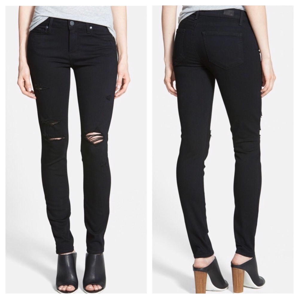 SOLD PAIGE Transcend Verdugo Ultra Skinny Jeans 24